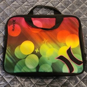 Hurley Colorful Circles Laptop Bag